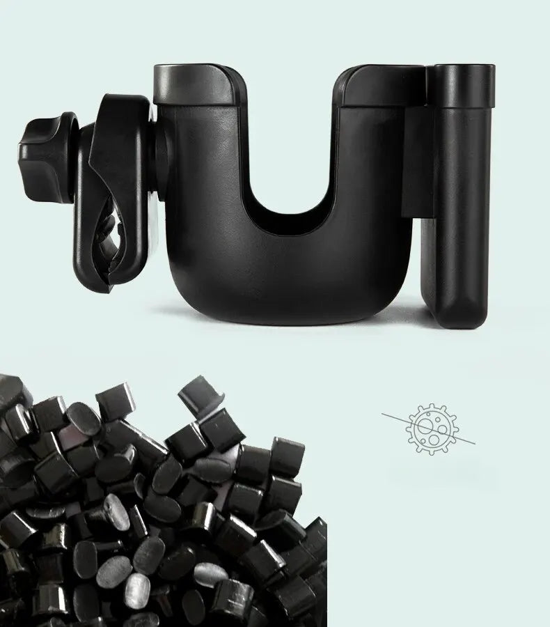 Bubbuyz Pram Phone And Cup Holder For Strollers