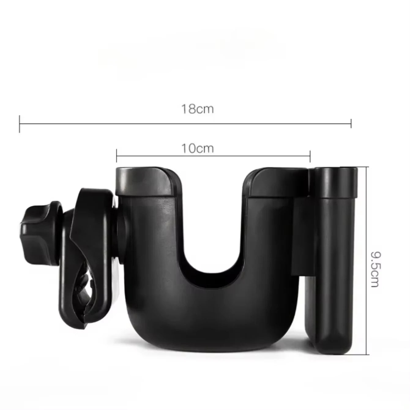 Bubbuyz Pram Phone And Cup Holder For Strollers