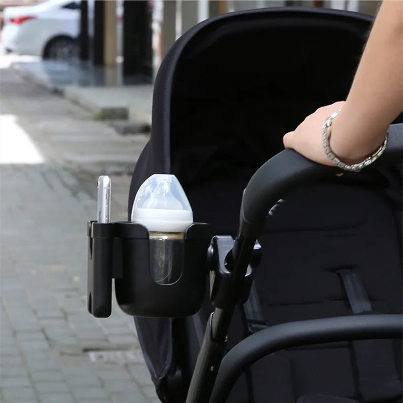 Bubbuyz Pram Phone And Cup Holder For Strollers