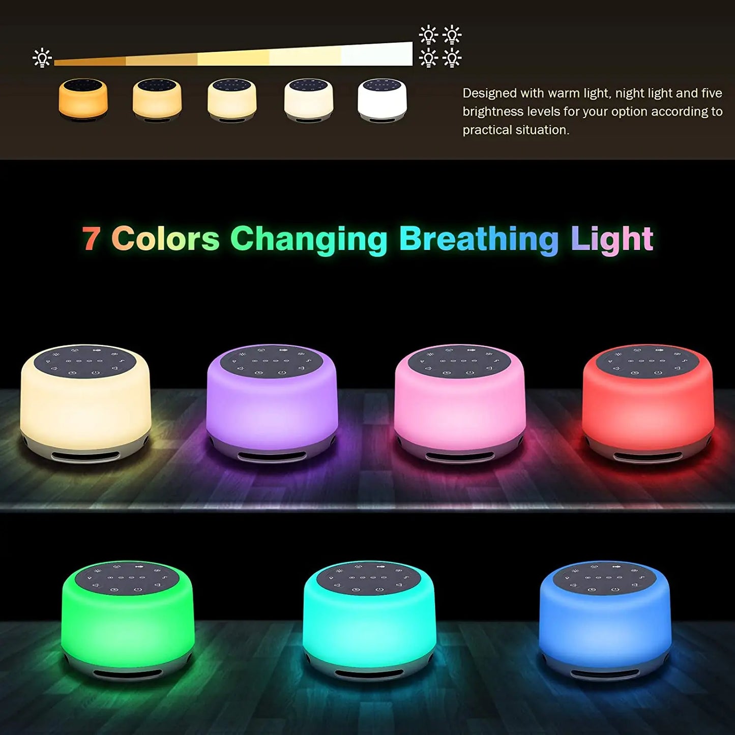 Bubbuyz White Noise Machine
